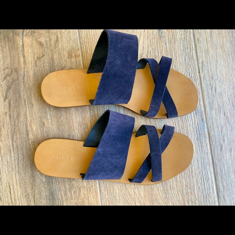J Crew Size 9 suede sandals